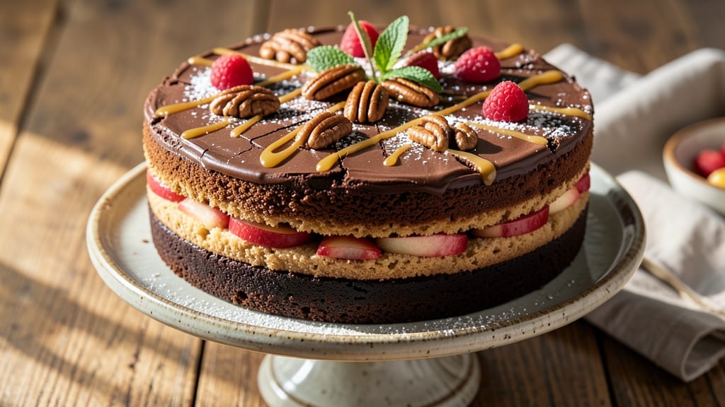 Apple Egg Chocolate Cake Recipe: Moist Layers With Hidden Chocolate Secrets