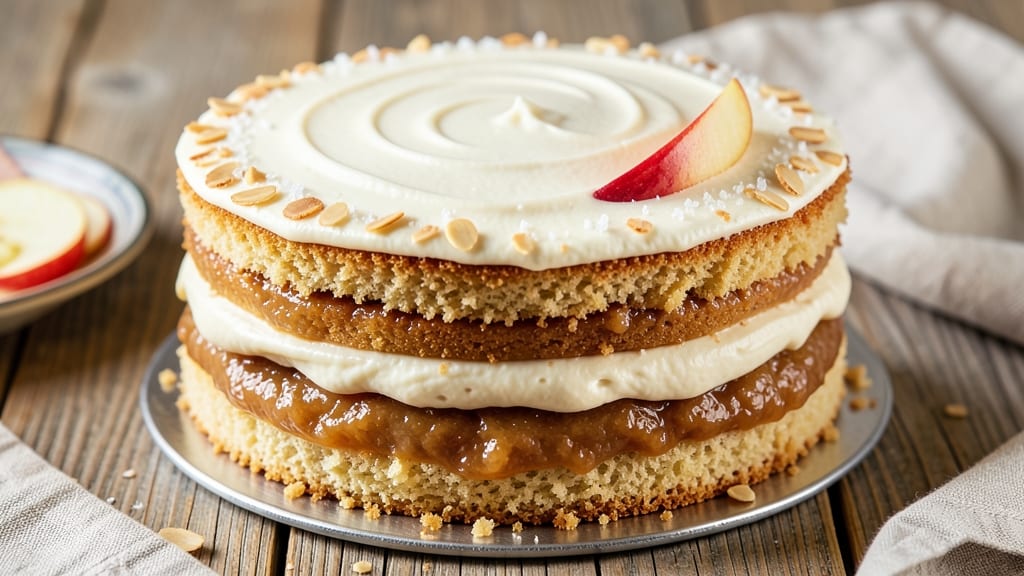 Applesauce Layer Cake Recipe: Warm Spice Swirls and Buttery Crust Magic