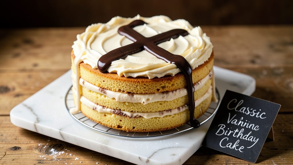 American Birthday Cake Recipe: Vanilla Buttercream Dreams With Easy Layering