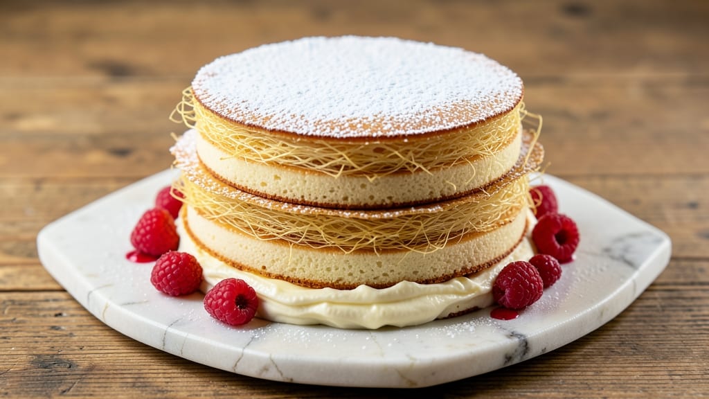 Angel Hair Food Cake Recipe: Light-as-Air Vanilla Dream With Buttery Layers