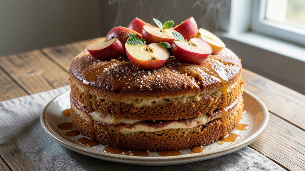 Jamie Oliver's Apple Cake Recipe: Spiced Fruit Layers with Buttery Crust