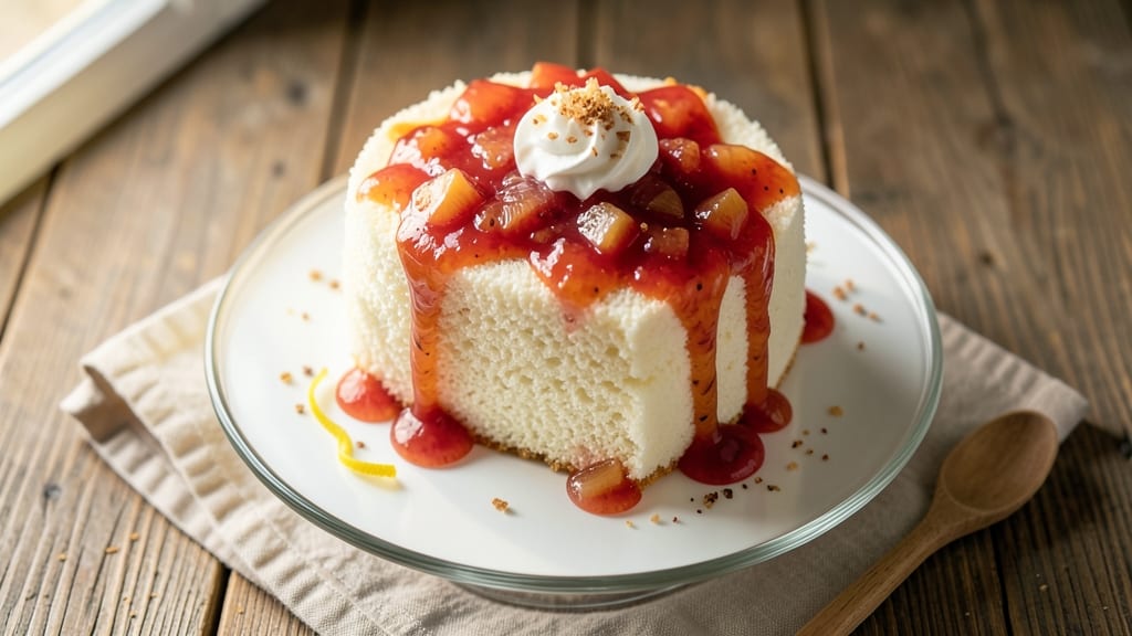 Angel Food Cake With Canned Pineapple Recipe: Light-as-Air Layers Drizzled With Tropical Sweetness
