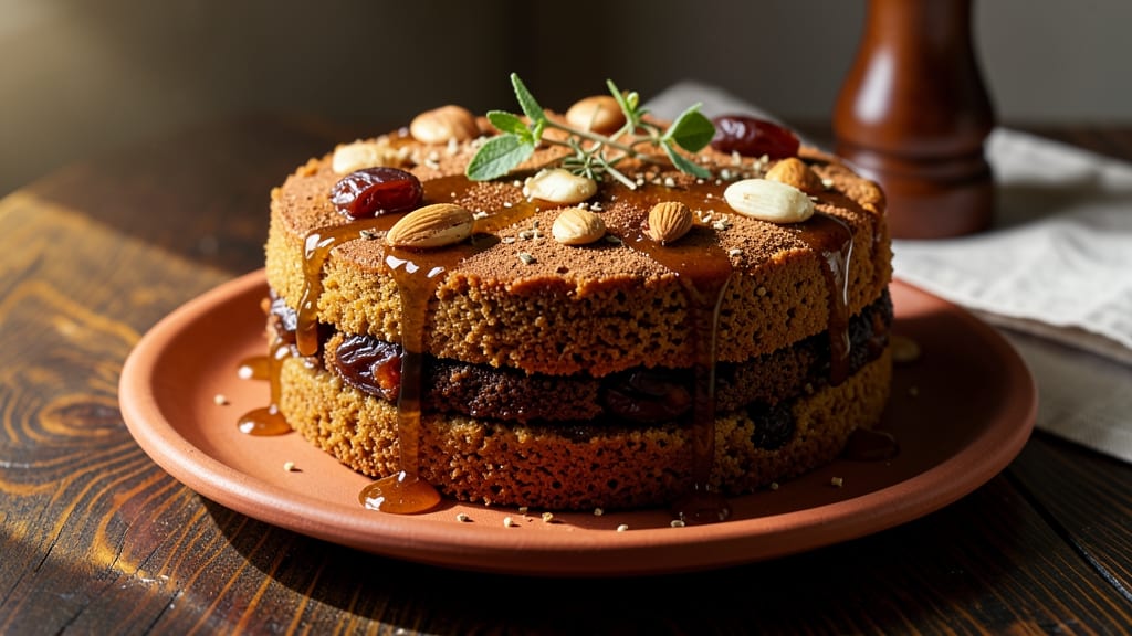 Ancient Egyptian Honey Cake Recipe: Pharaoh’s Spiced Date and Almond Delight