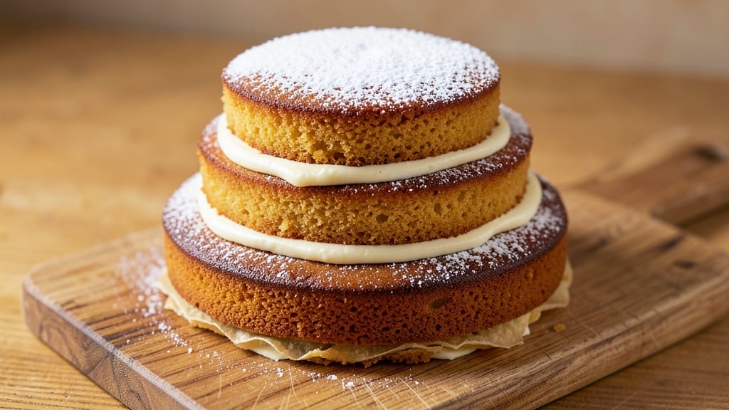 American Butter Cake Recipe: Classic Vanilla Layers With Buttery Frosting