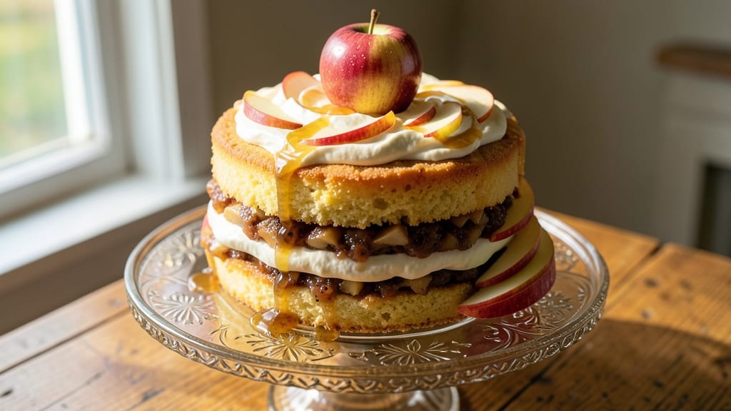 Apple and Yellow Cake Mix Recipe: Layered Vanilla and Spice Magic