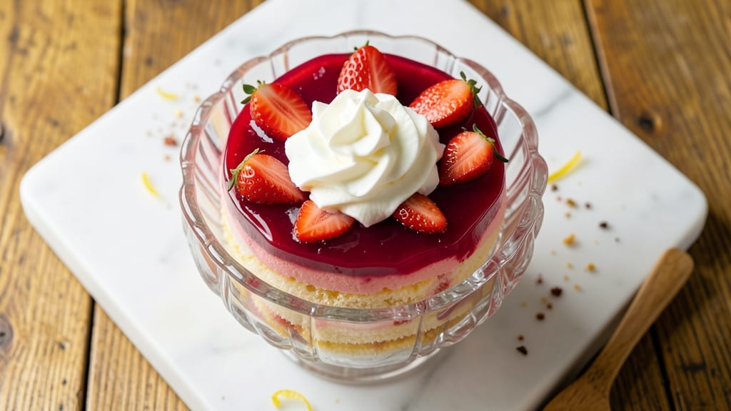 Angel Food Cake and Jello Recipe: Fluffy Cloud Cake With Vibrant Gelatin Layers