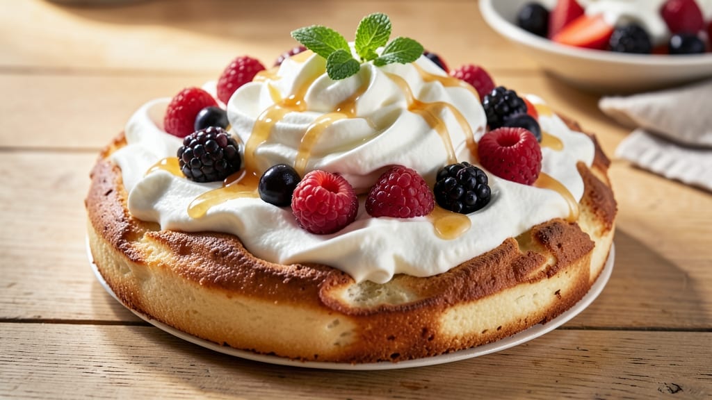 Australian Pavlova Cake Recipe: Crisp Shell Holds Light Meringue Magic