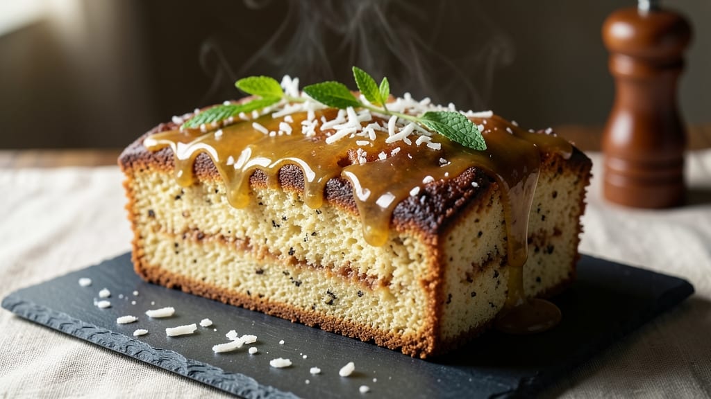 Asian-Inspired Pound Cake Recipe: Fragrant Pandan and Coconut Layers