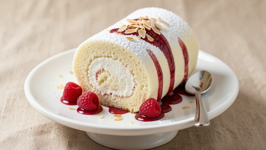 Angel Food Cake Roll Ups Recipe: Fluffy Clouds Filled With Creamy Frosting