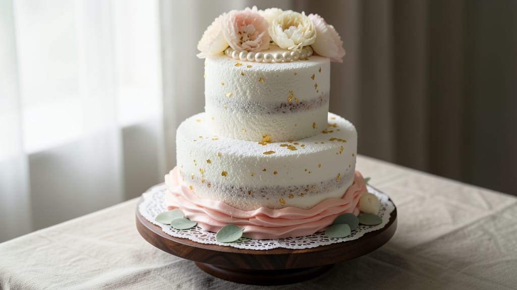 Angel Food Wedding Cake Recipe: Light-as-Air Layers With Floral Elegance