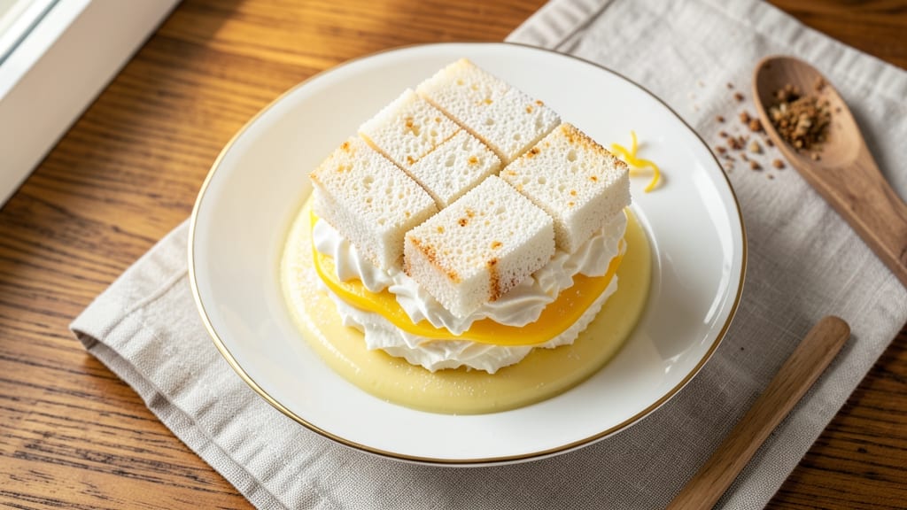 Angel Food Cake Mix and Lemon Pudding Recipe: Light-as-Air Layers with Zesty Brightness