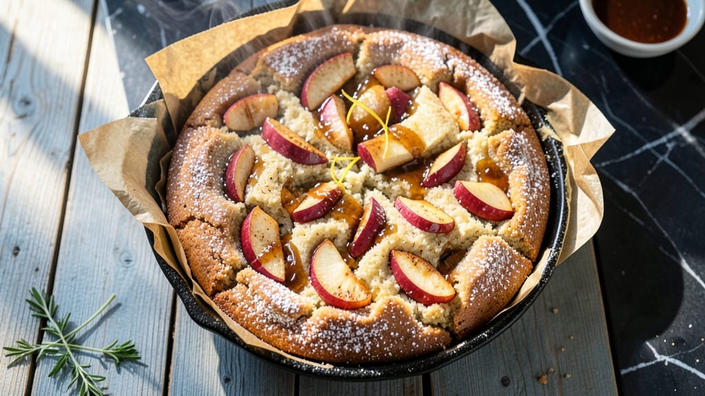 Apple Maple Spice Cake Recipe: Warm Vanilla-Infused Layers with Caramelized Apple Filling