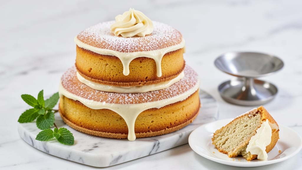 American Vanilla Cake Recipe: Buttery Layers and Vanilla Infusion Magic