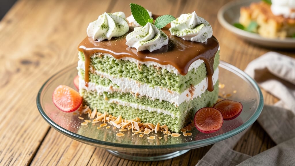 Asian Roll Cake Recipe: Layers of Matcha and Red Bean Bliss