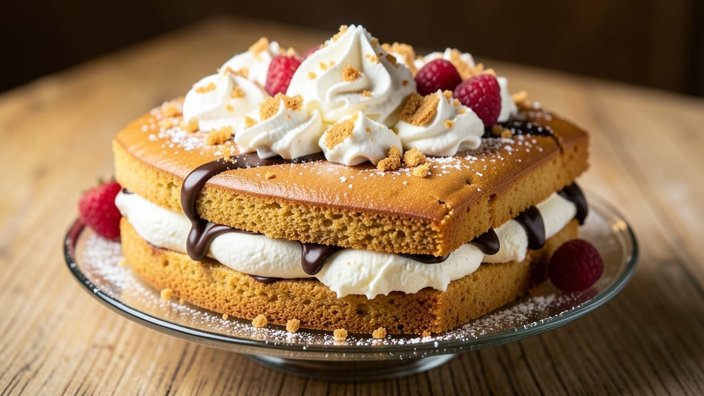 Amazing Ice Cream Cake Recipe: Towering Layers of Vanilla Bean Bliss