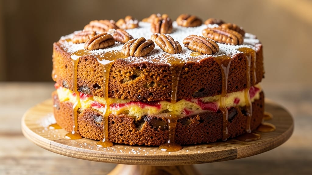 Apple Date and Pecan Cake Recipe: Warm Spiced Layers With Caramelized Dates