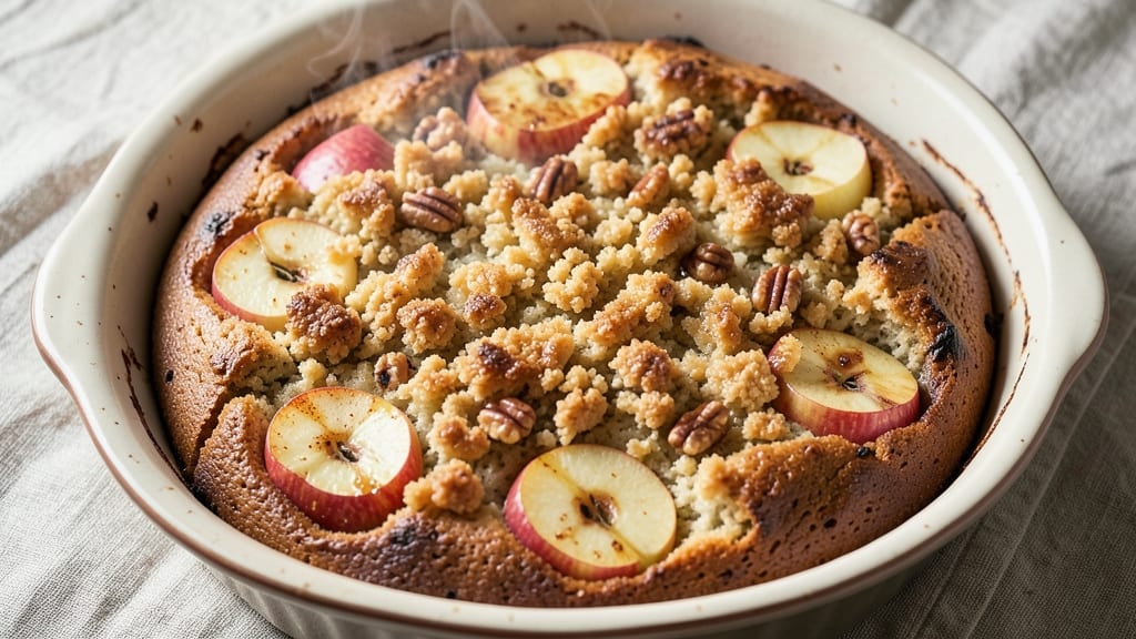 Apple Coffee Cake With Crumble Topping Recipe: Warm Spiced Apples and Buttery Streusel Magic
