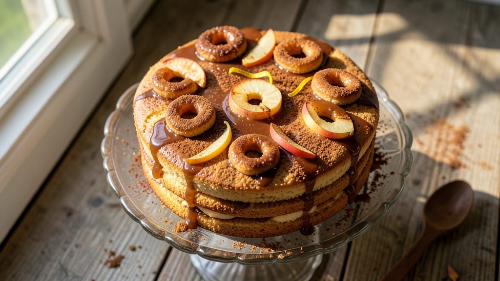Apple Cider Donut Cake Recipe Using Cake Mix: Warm Spice Swirls in One Bowl