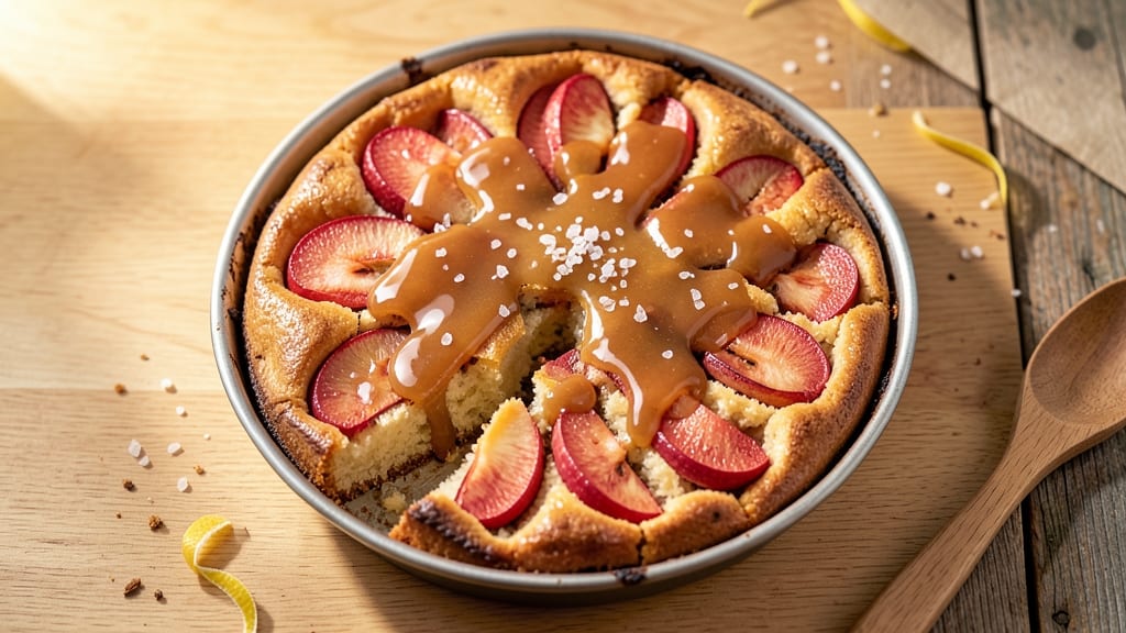 Apple Cake in Pan Recipe: Spiced Streusel Crown Over Moist Apple Layers