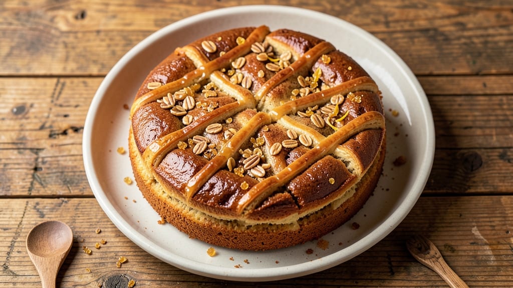 Austrian Coffee Cake Recipe: Buttery Streusel Top and Warm Vanilla Swirls