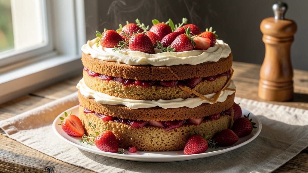 Amazing Strawberry Cake Recipe: Layers of Juicy Berries and Buttery Vanilla Bliss
