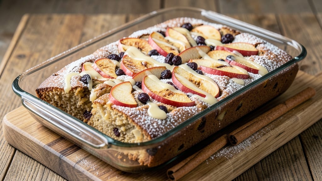 Apple Cinnamon Raisin Cake Recipe: Warm Vanilla-Infused Layers with Caramelized Raisins