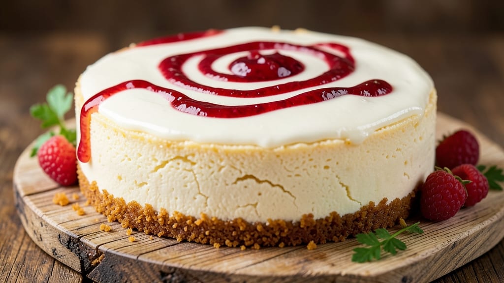 Alton Brown's Sour Cream Cheesecake Recipe: Buttery Crust Meets Silky, Tangy Filling