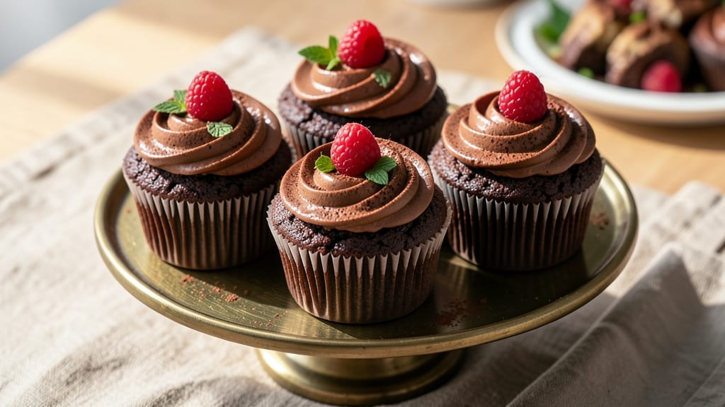 Almond Flour Chocolate Cupcakes Recipe: Rich Moist Bites Without Eggs