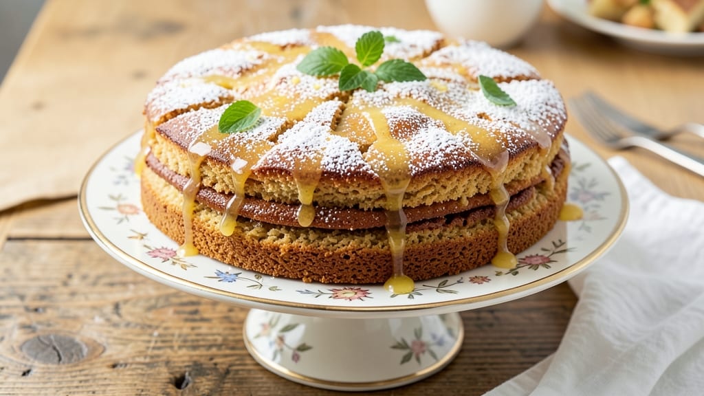 Aunt May's Wheat Cake Recipe: Buttery Layers and Vanilla Infusion
