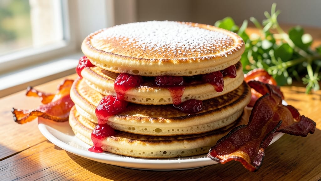 American Eggless Pancake Recipe: Fluffy Stacks Without a Single Egg