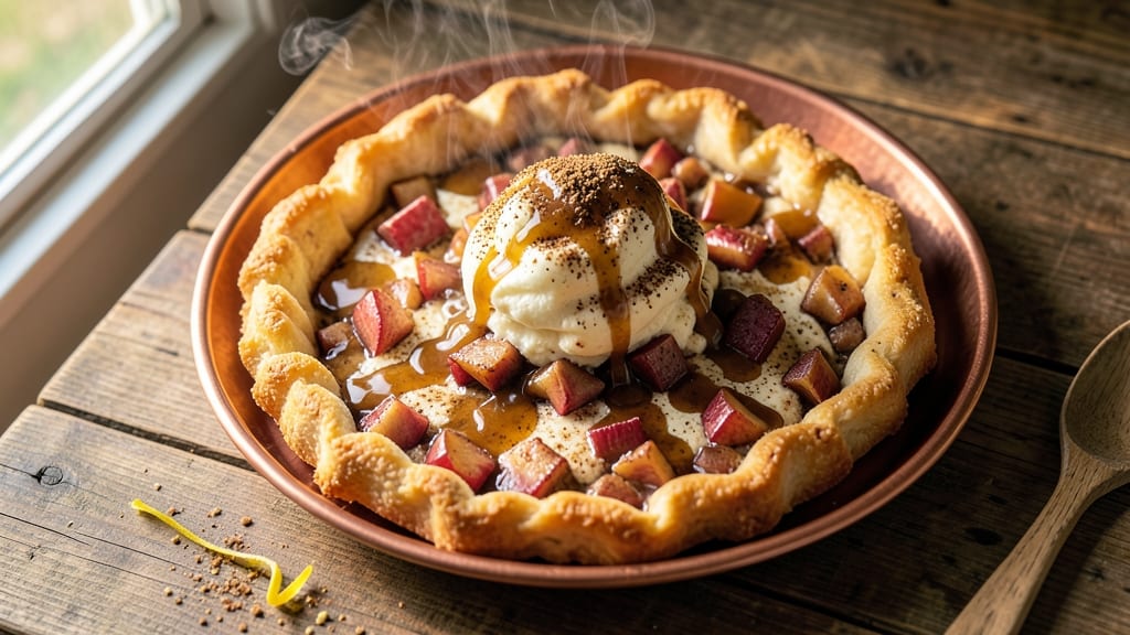 Apple Pie Funnel Cake Recipe: Warm Spiced Streusel Crown Over Gooey Apple Layers