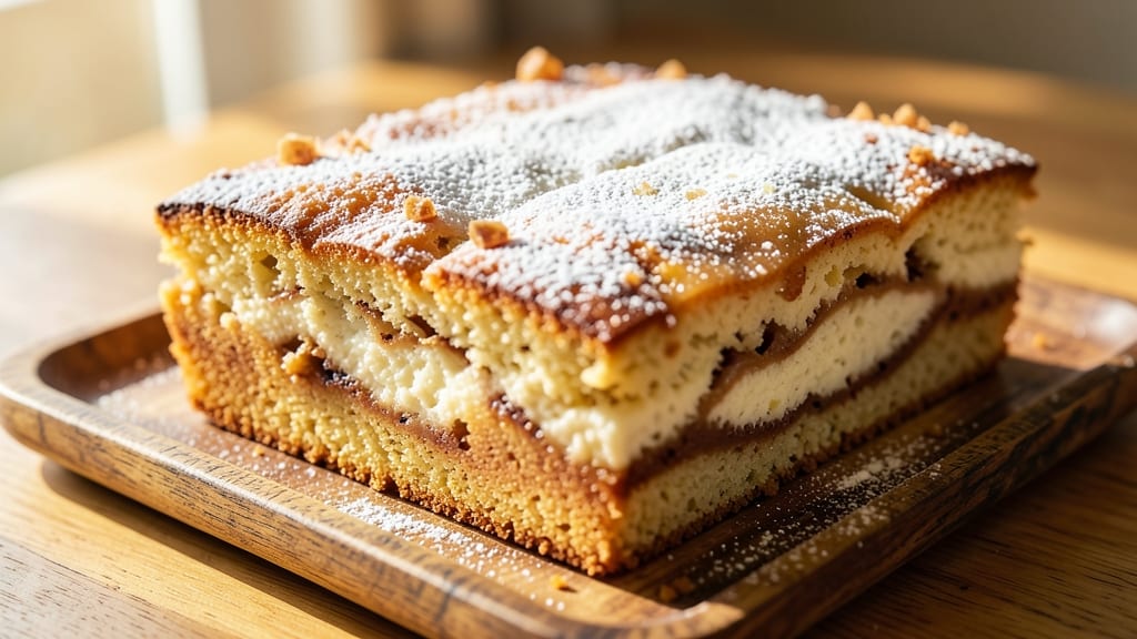 Applesauce Sour Cream Coffee Cake Recipe: Moist Layers With Warm Spice Swirl