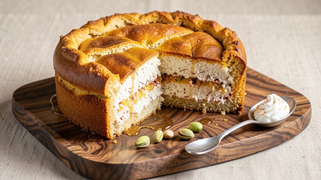 Arabic Saffron Cake Recipe: Fragrant Spice-Infused Layers With Golden Crust