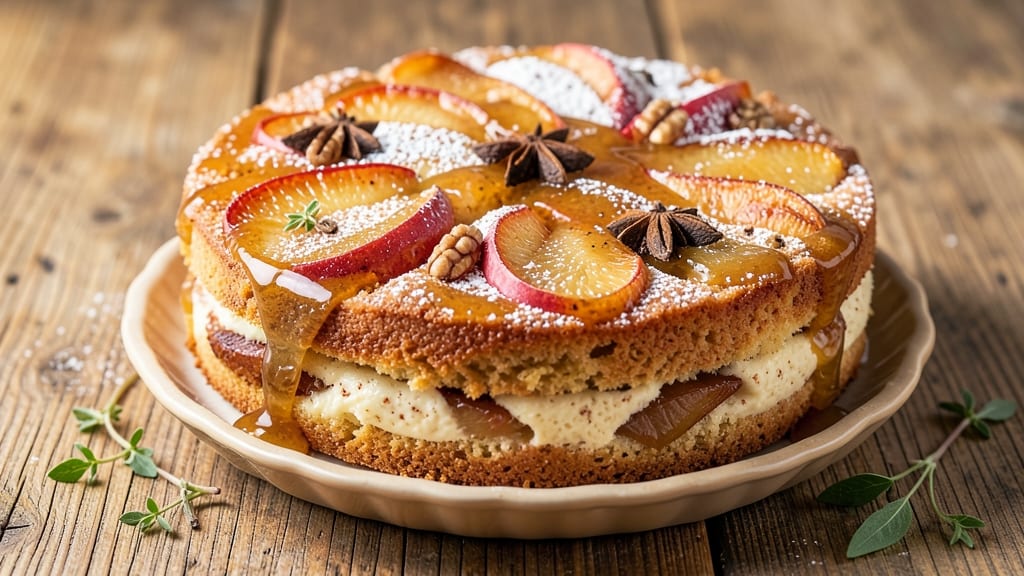 Apple Cider Apple Cake Recipe: Warm Spice Streusel Over Juicy Apple Layers