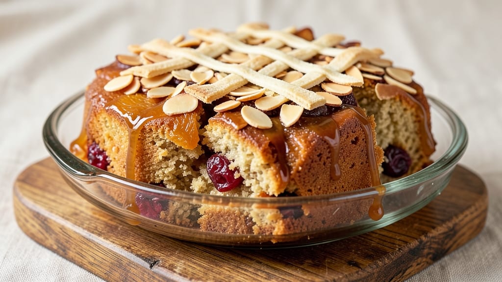 Amaretto Fruit Cake Recipe: Nutty Liqueur-Soaked Richness for Holiday Gatherings