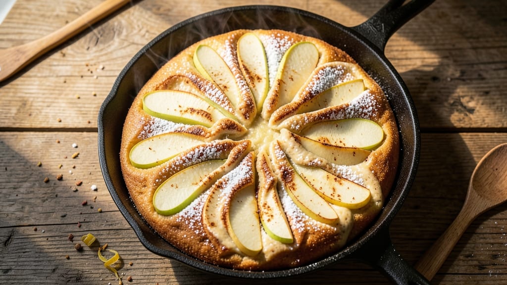 Apple Fritter Skillet Cake Recipe: Caramelized Apples and Cinnamon Crunch Topped With Buttery Streusel
