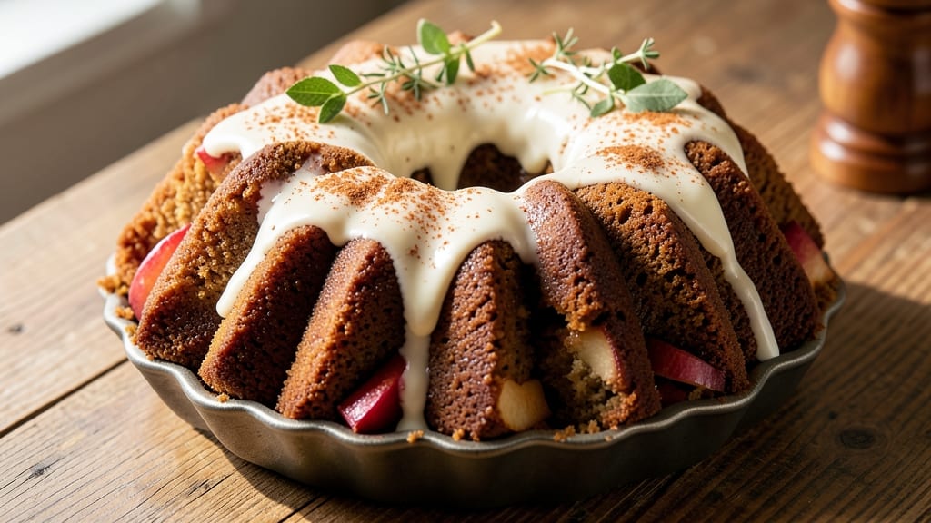 Apple Coffee Cake Bundt Pan Recipe: Spiced Streusel Crown Over Moist Apple Layers