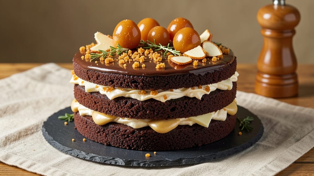 Almond Roca Chocolate Cake Recipe: Crunchy Nut Clusters in Every Bite