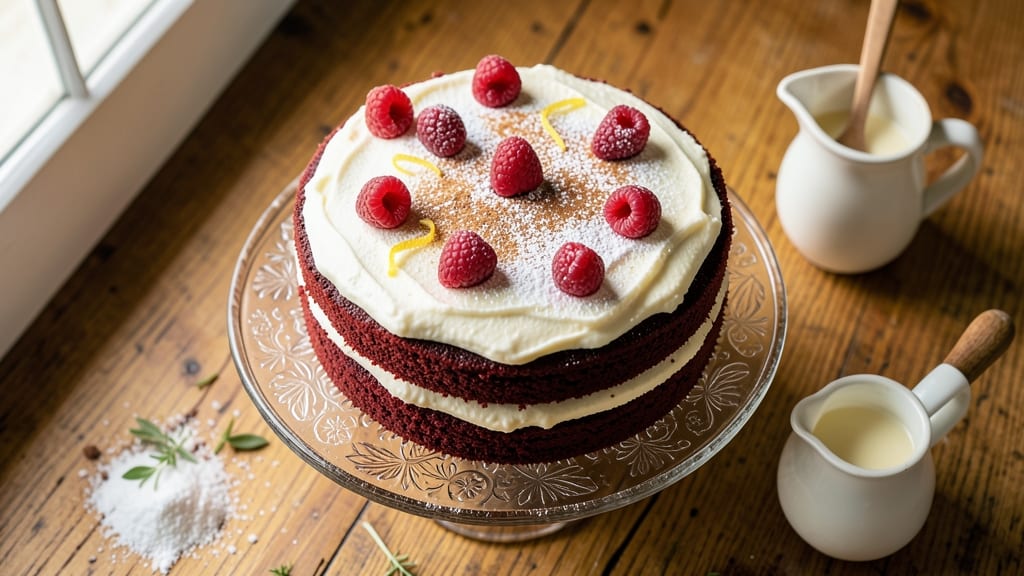 Amish Red Velvet Cake Recipe: Bold Spice and Cream Cheese Frosting Harmony