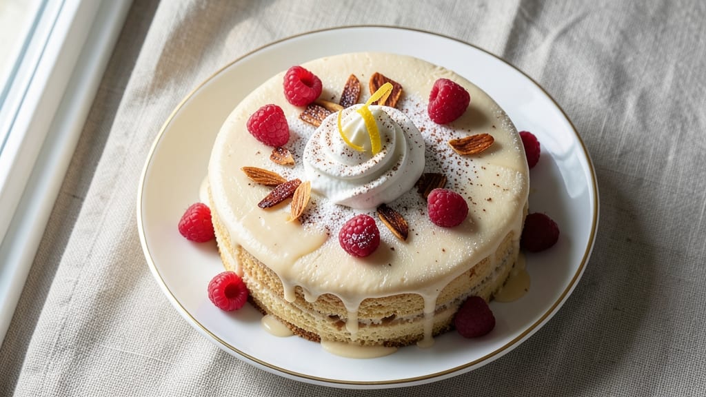 Almond Essence Cake Recipe: Fragrant Marzipan-Infused Layers With Buttery Crust