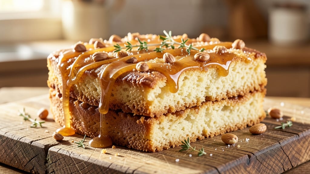 Ancient Greek Honey Cake Recipe: Golden Syrup and Spice Tradition