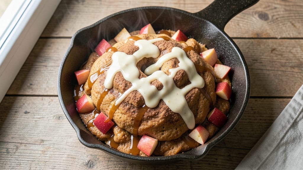 Apple Cider Donuts Recipe With Cake Mix: Spiced Streusel Crown Over Warm Apple Filling