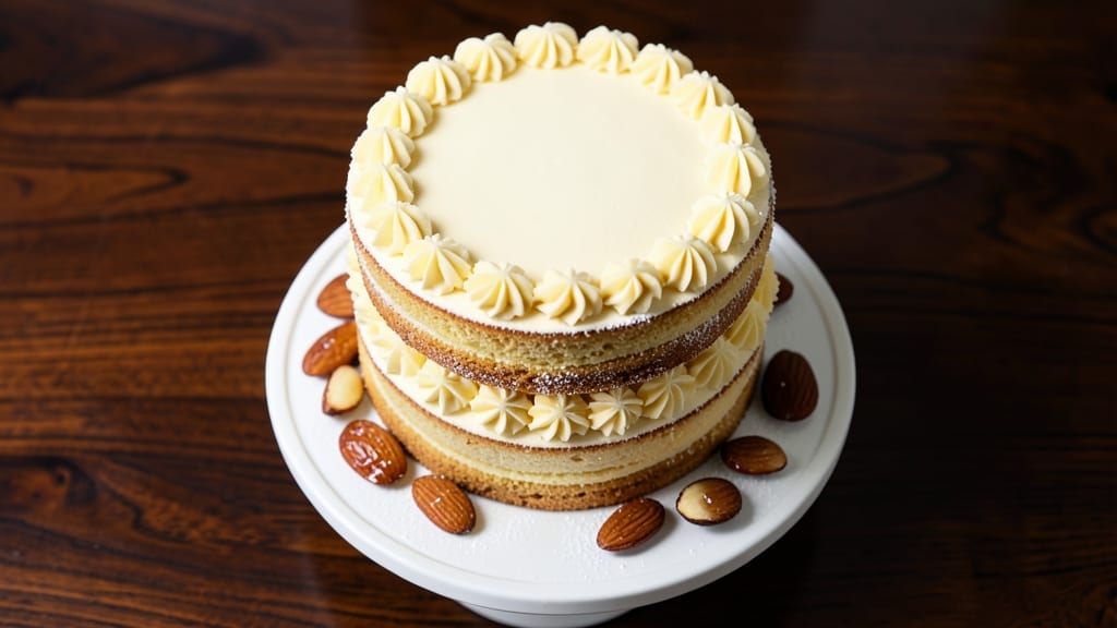 Amaretto Wedding Cake Recipe: Nutty Liqueur Frosting and Fluffy Layers