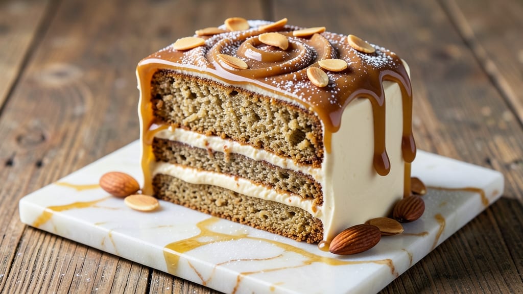 Almond Flavored Pound Cake Recipe: Nutty Moistness With Vanilla Swirls