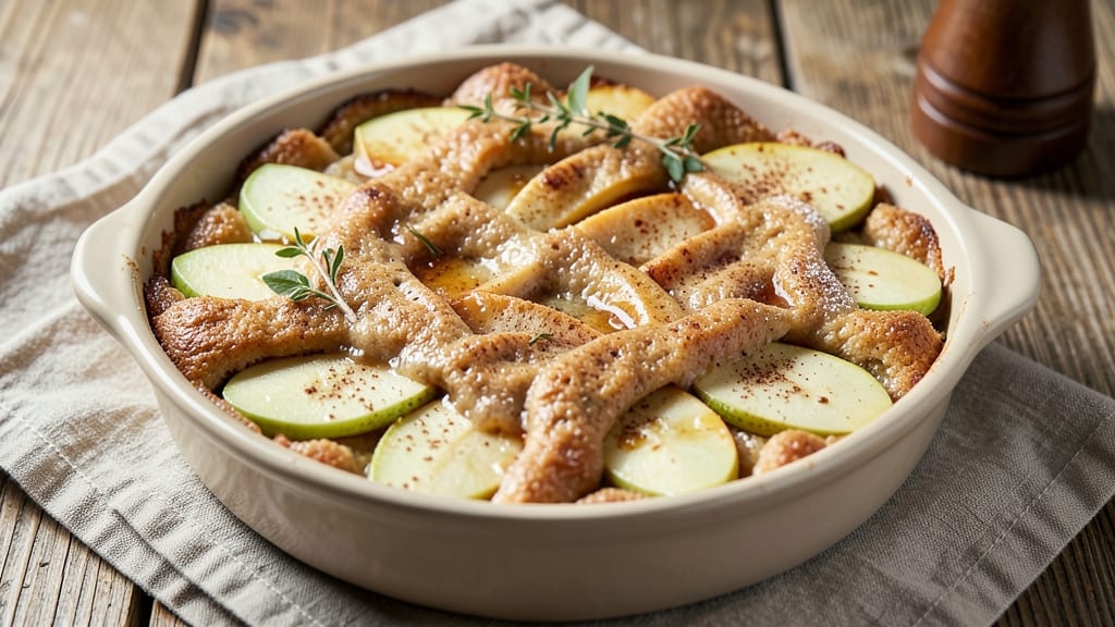 Apple Dump Cake Recipe With Real Apples: Warm Spiced Streusel Hugs Juicy Apple Layers