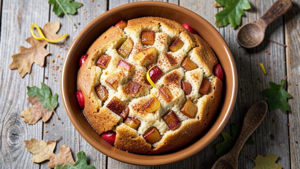 Apple Spice Cake Recipe With Box Mix: Warm Cinnamon Streusel Crown Over Moist Apple Layers